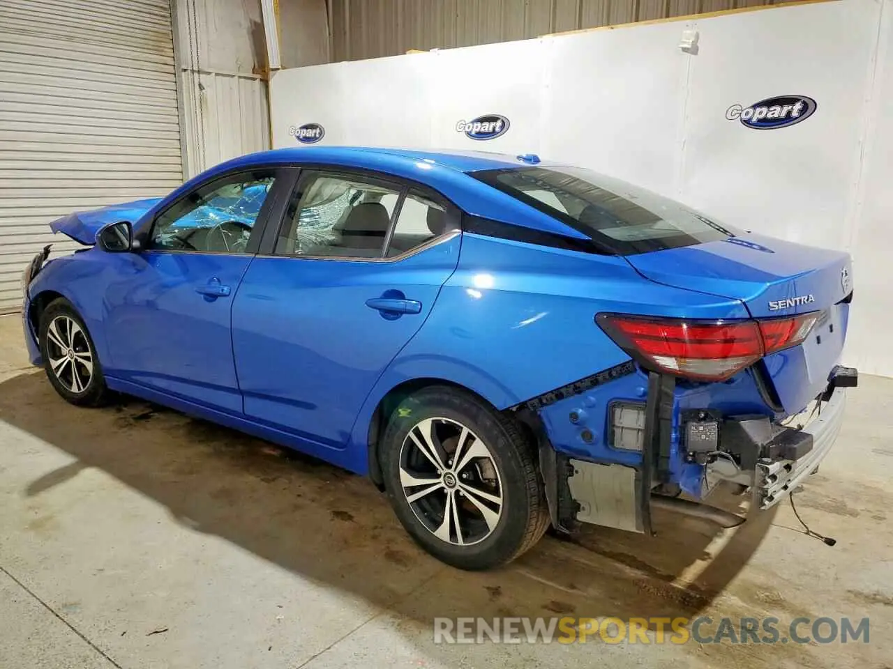 2 Photograph of a damaged car 3N1AB8CV8PY247497 NISSAN SENTRA 2023