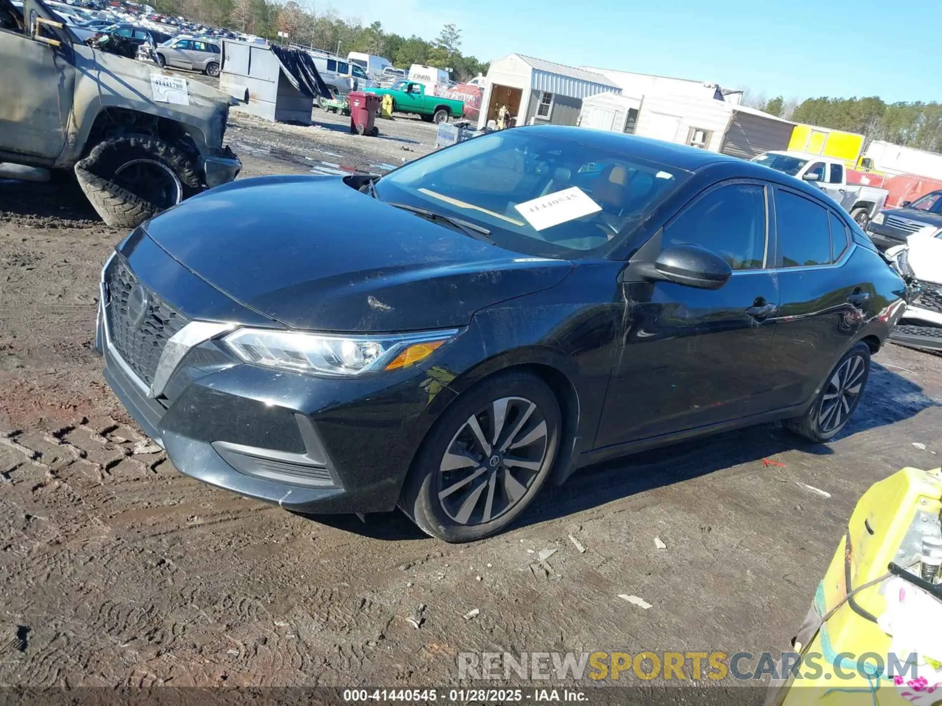 2 Photograph of a damaged car 3N1AB8CV8PY287014 NISSAN SENTRA 2023