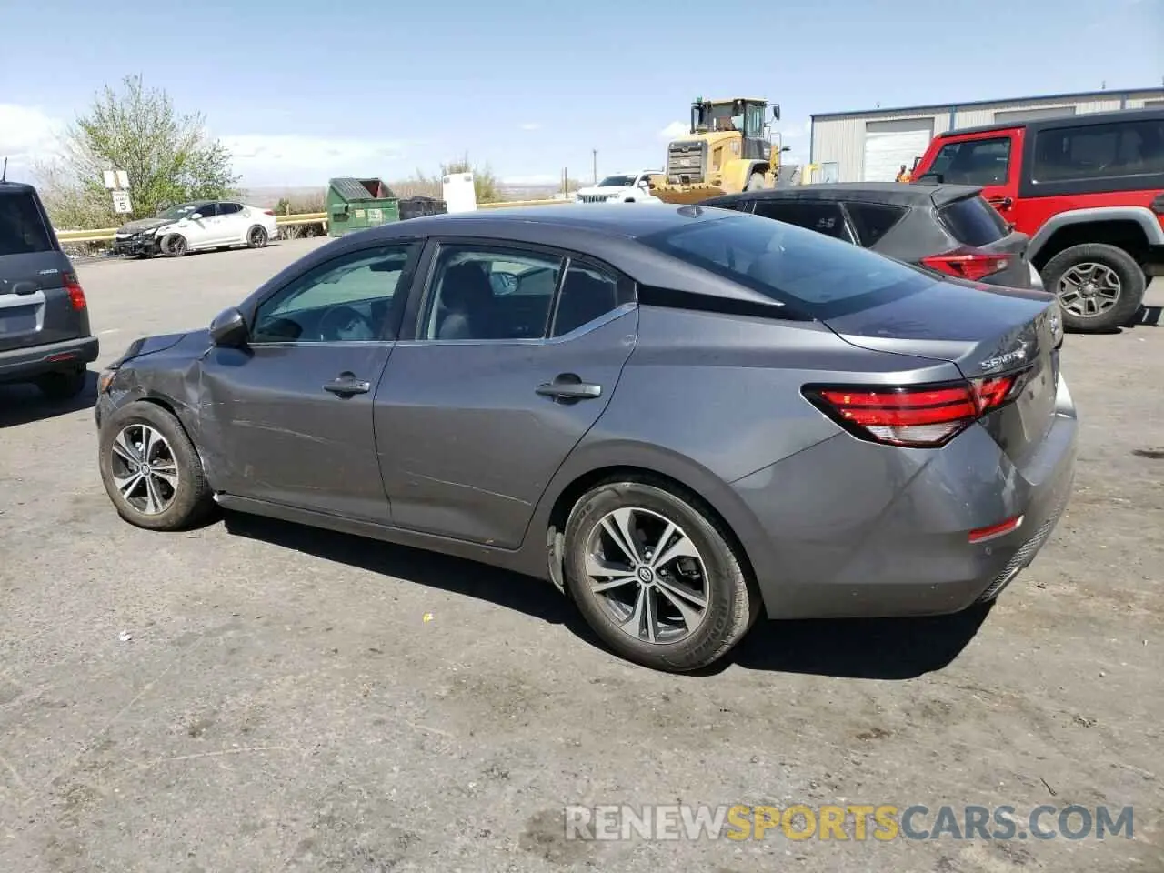 2 Photograph of a damaged car 3N1AB8CV8PY291810 NISSAN SENTRA 2023