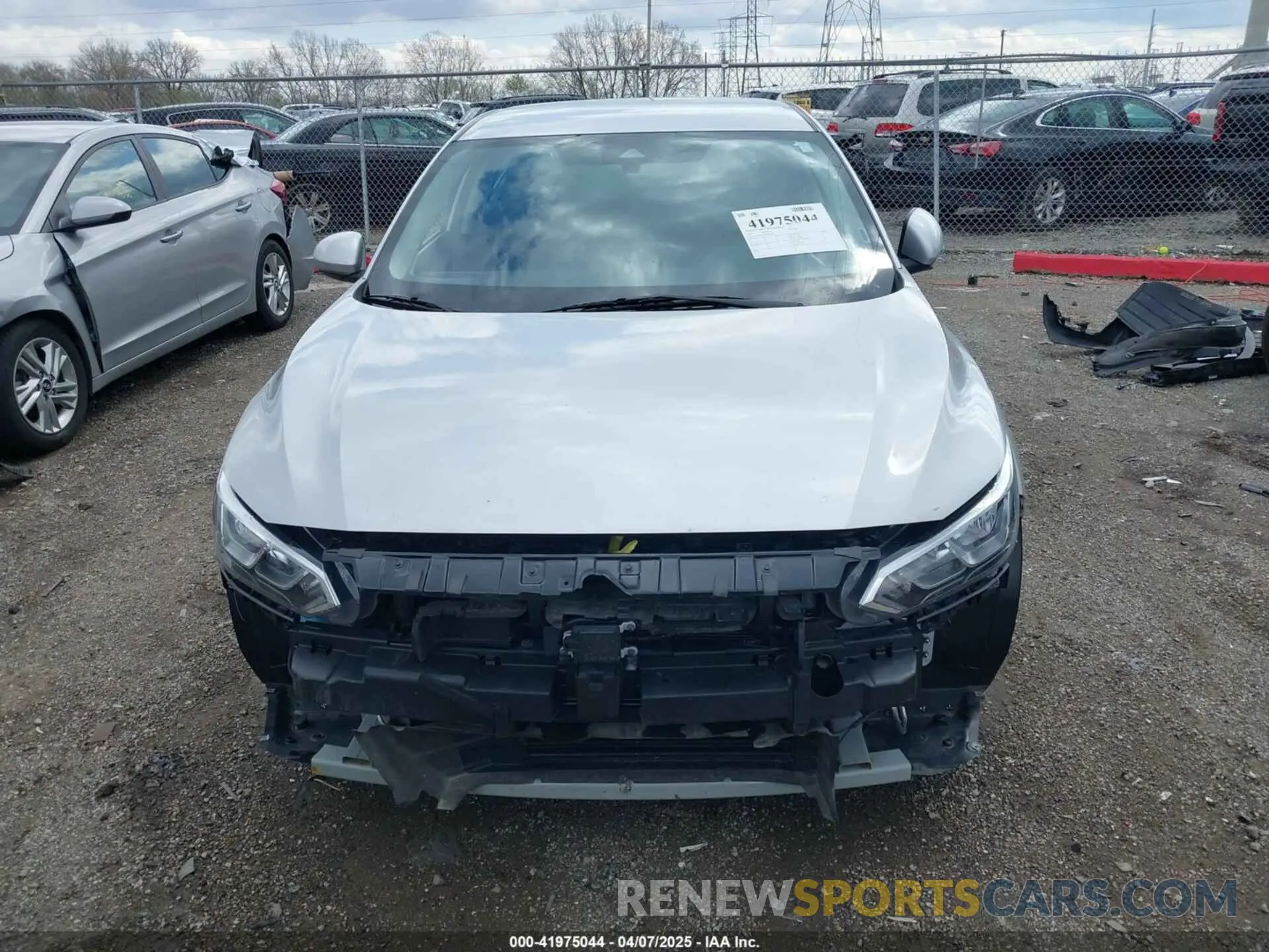 13 Photograph of a damaged car 3N1AB8CV8PY296764 NISSAN SENTRA 2023