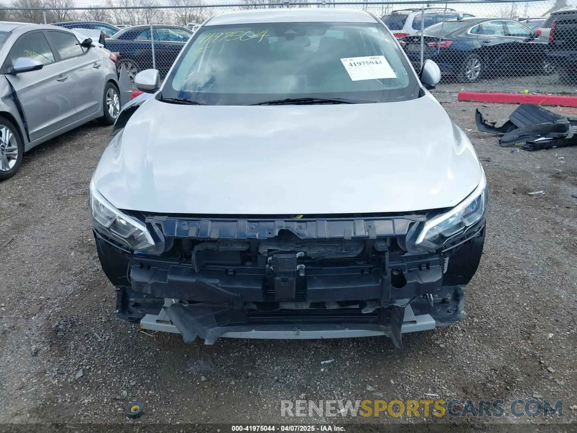 6 Photograph of a damaged car 3N1AB8CV8PY296764 NISSAN SENTRA 2023