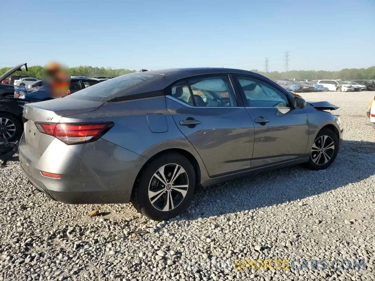 3 Фотография поврежденного автомобиля 3N1AB8CV8PY304443 NISSAN SENTRA 2023