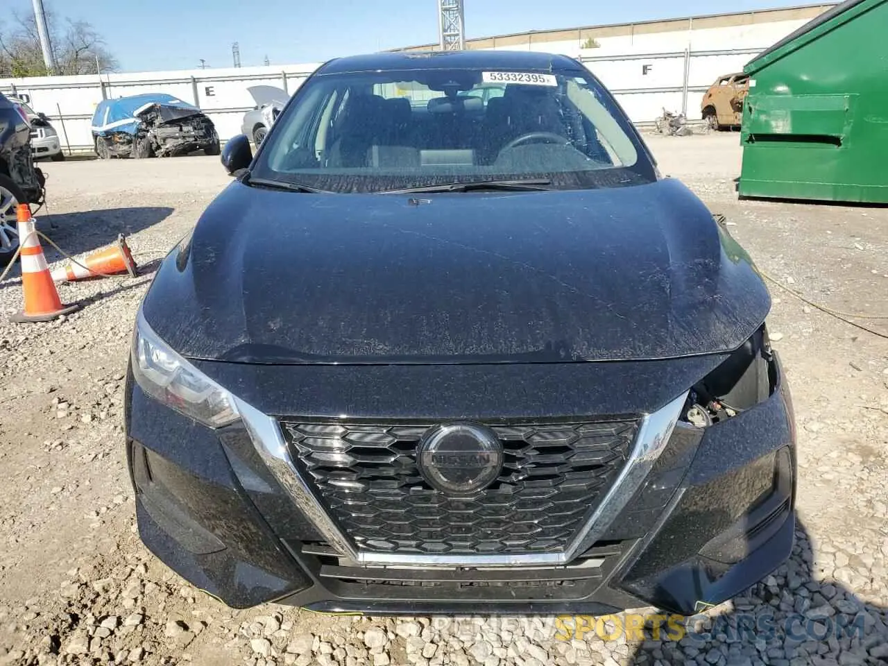 5 Photograph of a damaged car 3N1AB8CV8PY313840 NISSAN SENTRA 2023