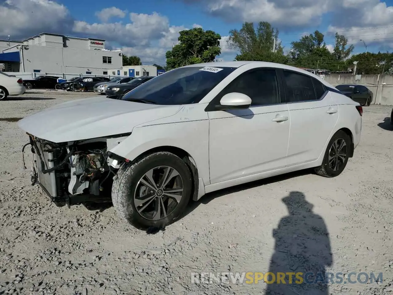 1 Фотография поврежденного автомобиля 3N1AB8CV8PY318827 NISSAN SENTRA 2023