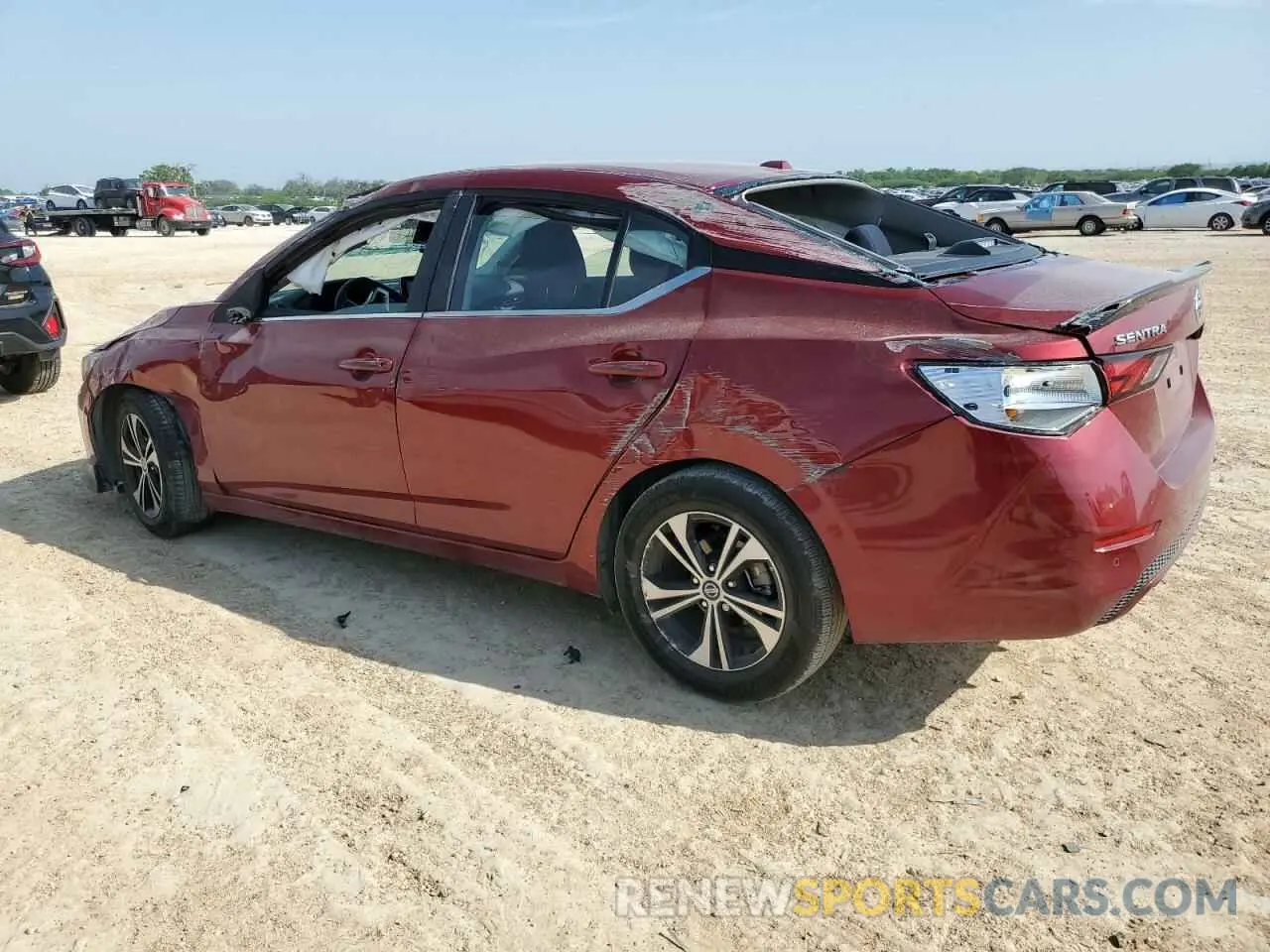 2 Фотография поврежденного автомобиля 3N1AB8CV9PY229459 NISSAN SENTRA 2023