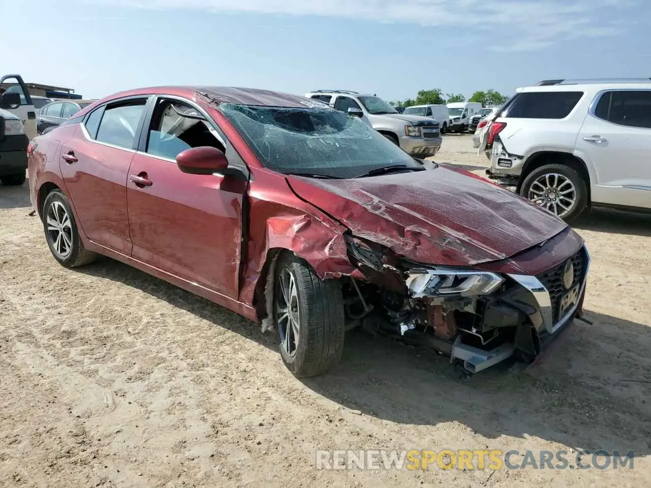 4 Фотография поврежденного автомобиля 3N1AB8CV9PY229459 NISSAN SENTRA 2023