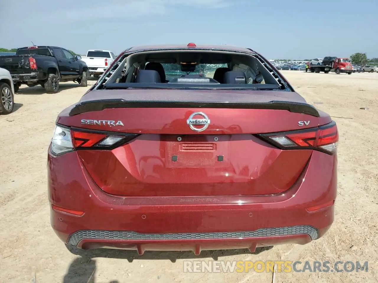 6 Фотография поврежденного автомобиля 3N1AB8CV9PY229459 NISSAN SENTRA 2023