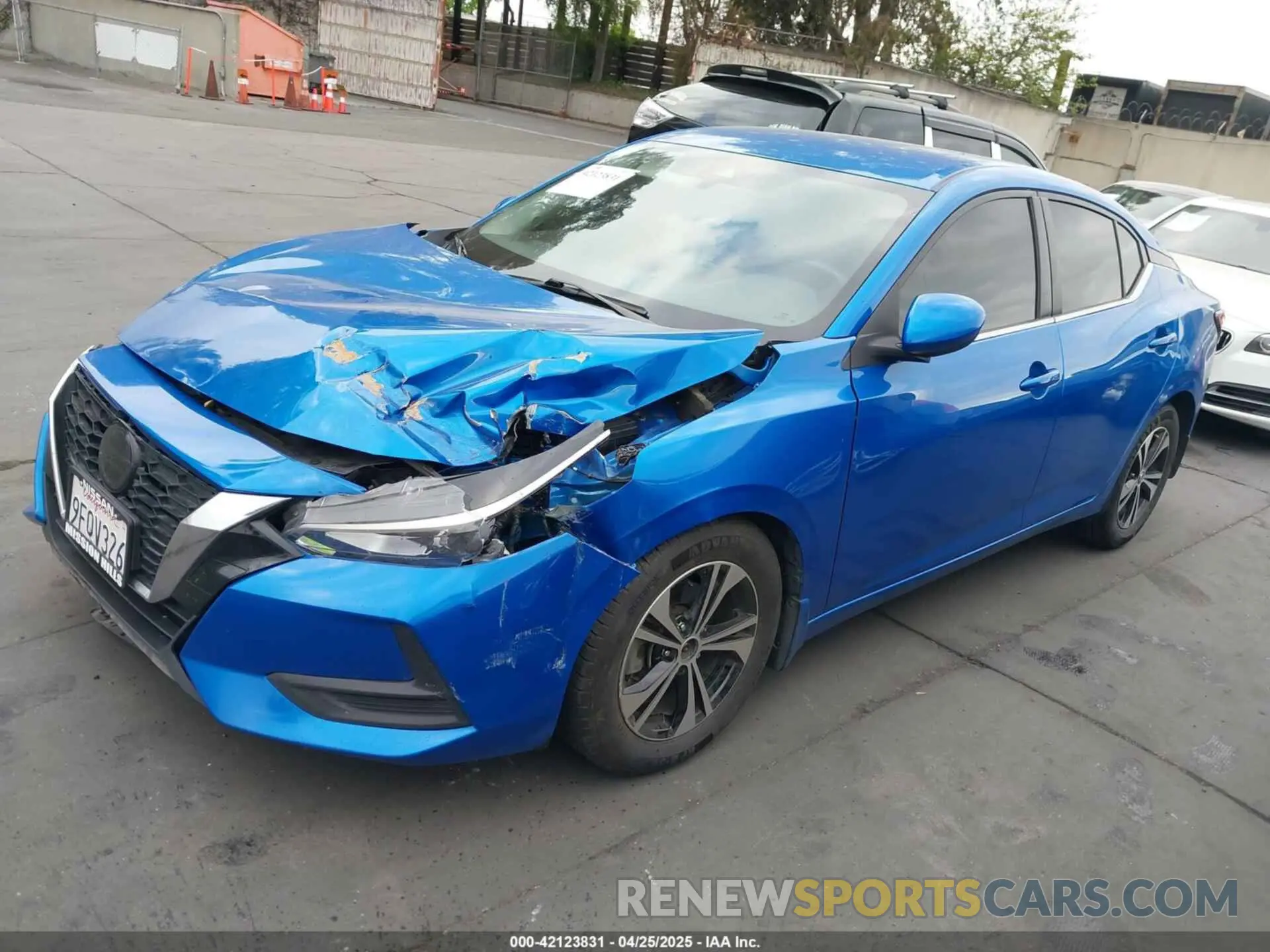 2 Фотография поврежденного автомобиля 3N1AB8CV9PY244057 NISSAN SENTRA 2023