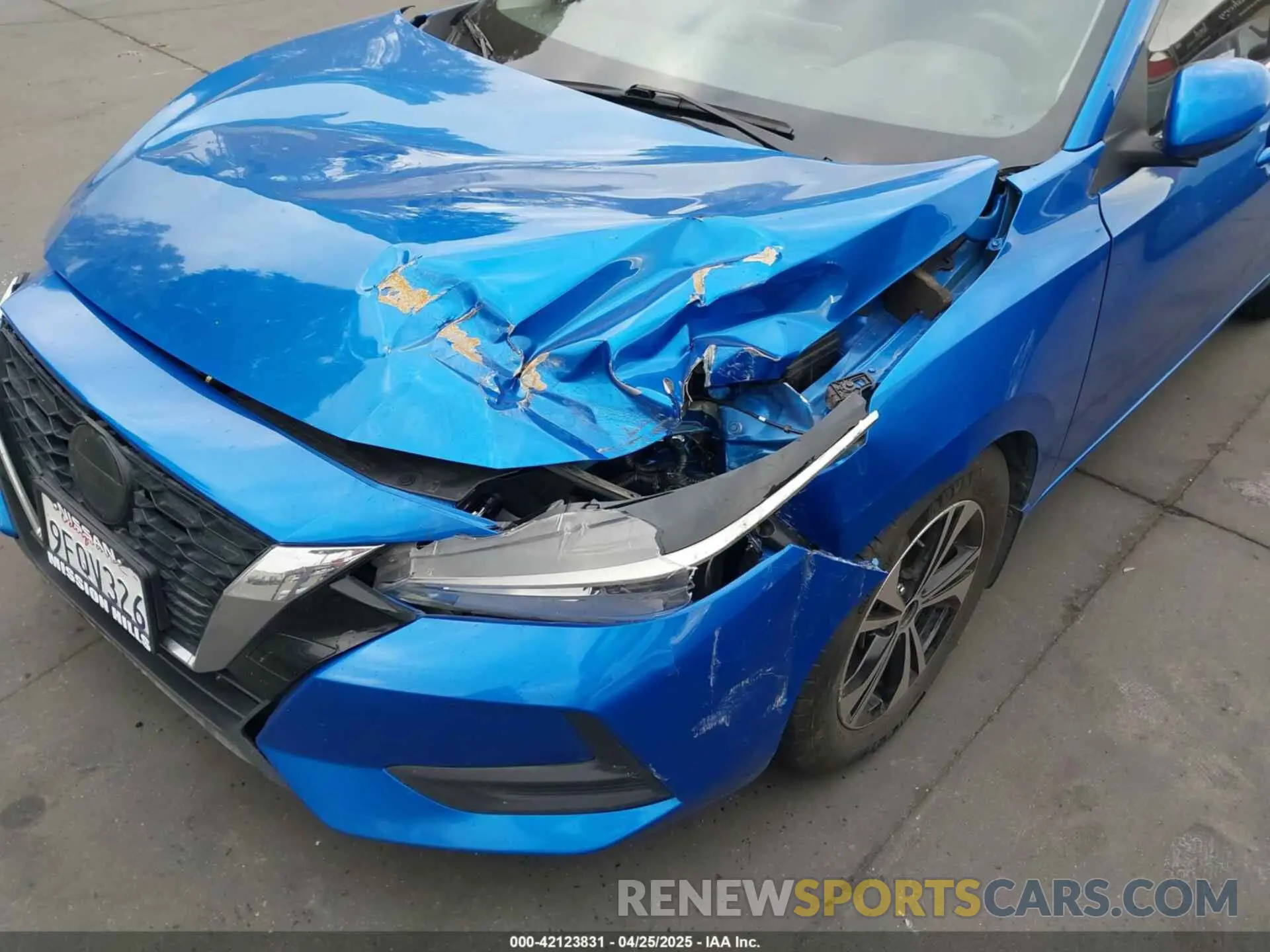 6 Фотография поврежденного автомобиля 3N1AB8CV9PY244057 NISSAN SENTRA 2023