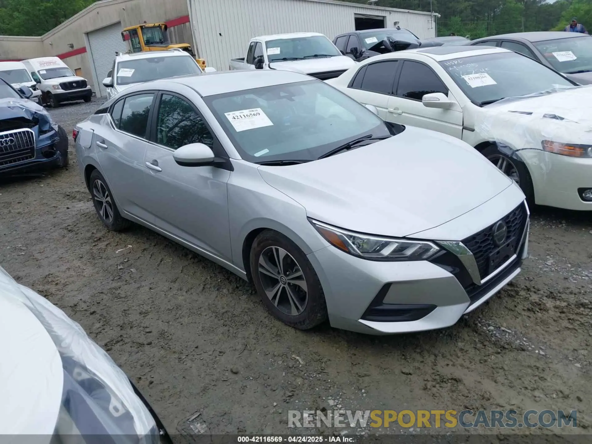 1 Photograph of a damaged car 3N1AB8CV9PY285997 NISSAN SENTRA 2023