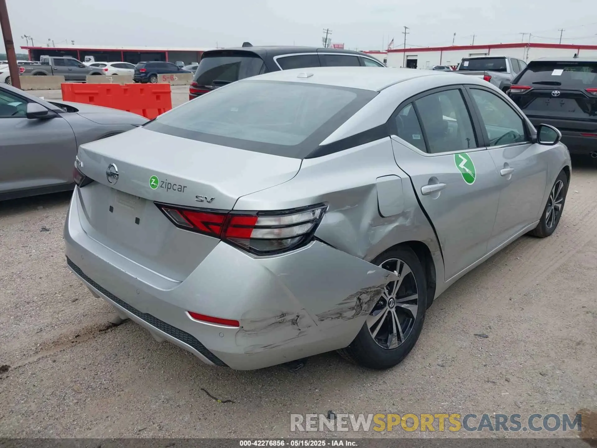 4 Photograph of a damaged car 3N1AB8CV9PY294473 NISSAN SENTRA 2023