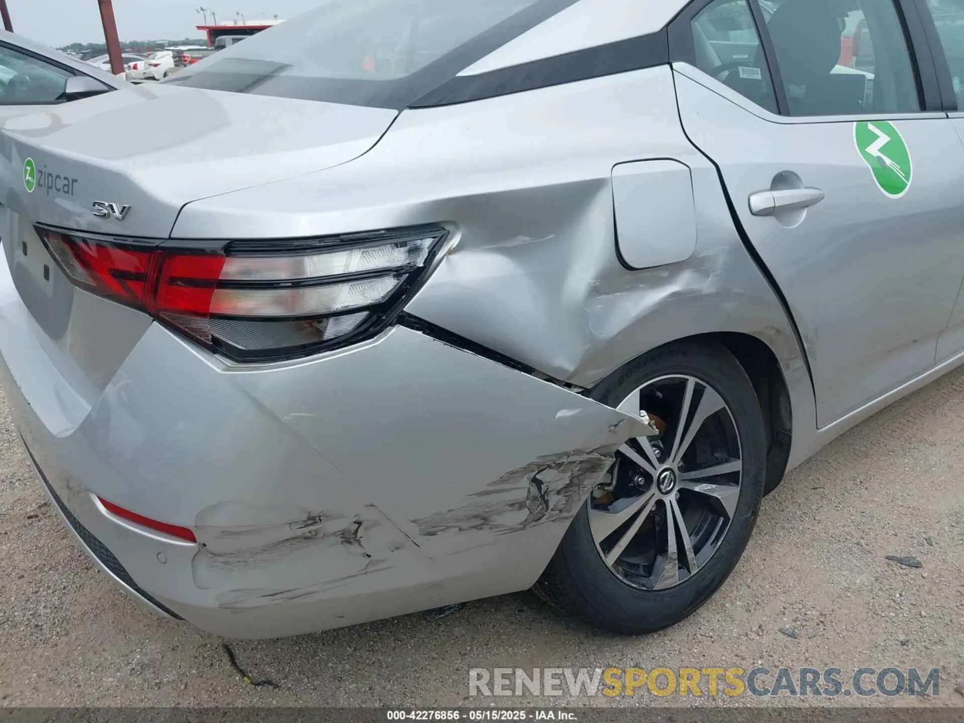 6 Photograph of a damaged car 3N1AB8CV9PY294473 NISSAN SENTRA 2023