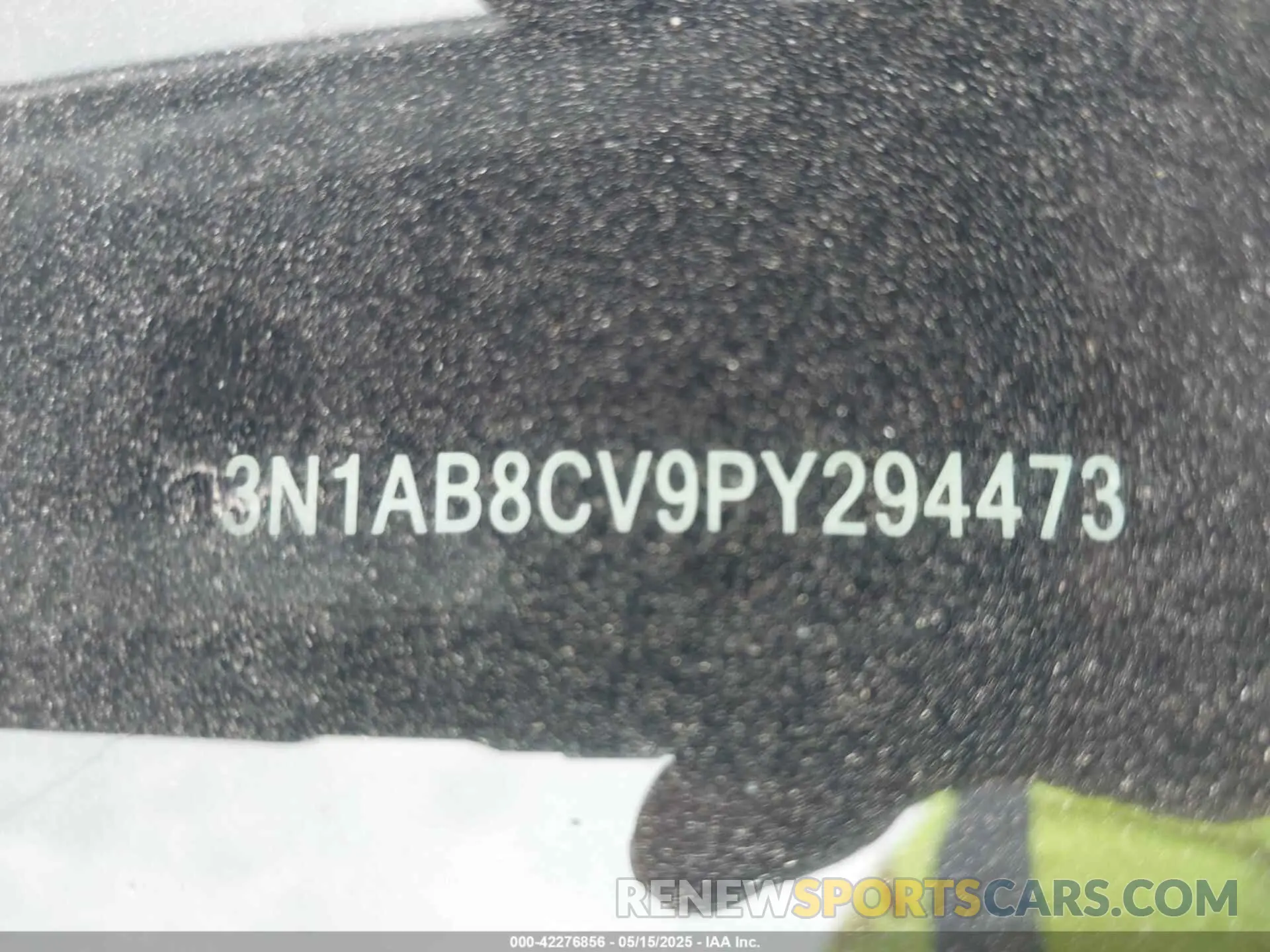 9 Photograph of a damaged car 3N1AB8CV9PY294473 NISSAN SENTRA 2023