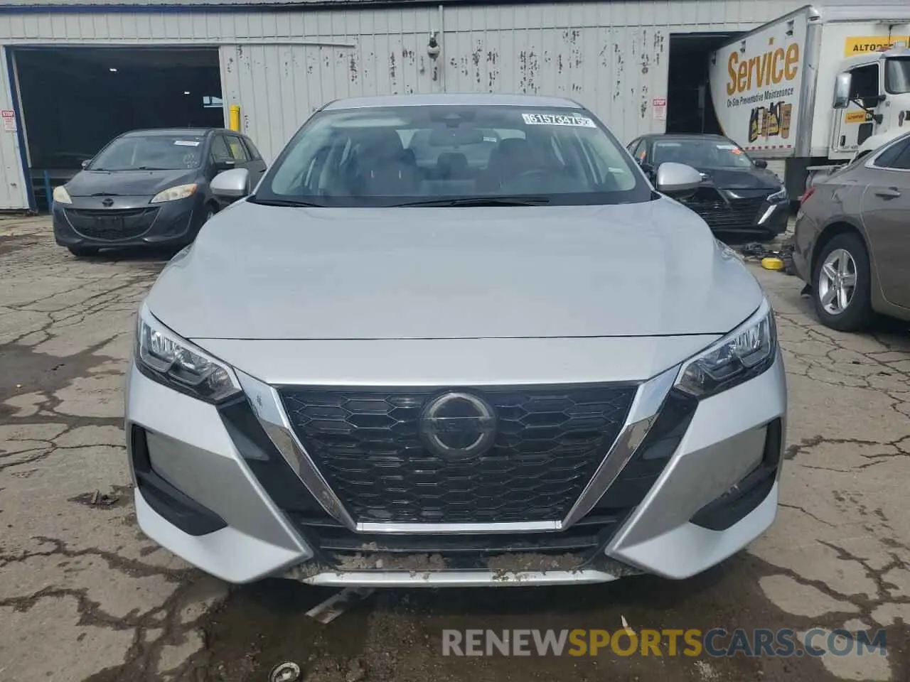 5 Фотография поврежденного автомобиля 3N1AB8CV9PY298538 NISSAN SENTRA 2023