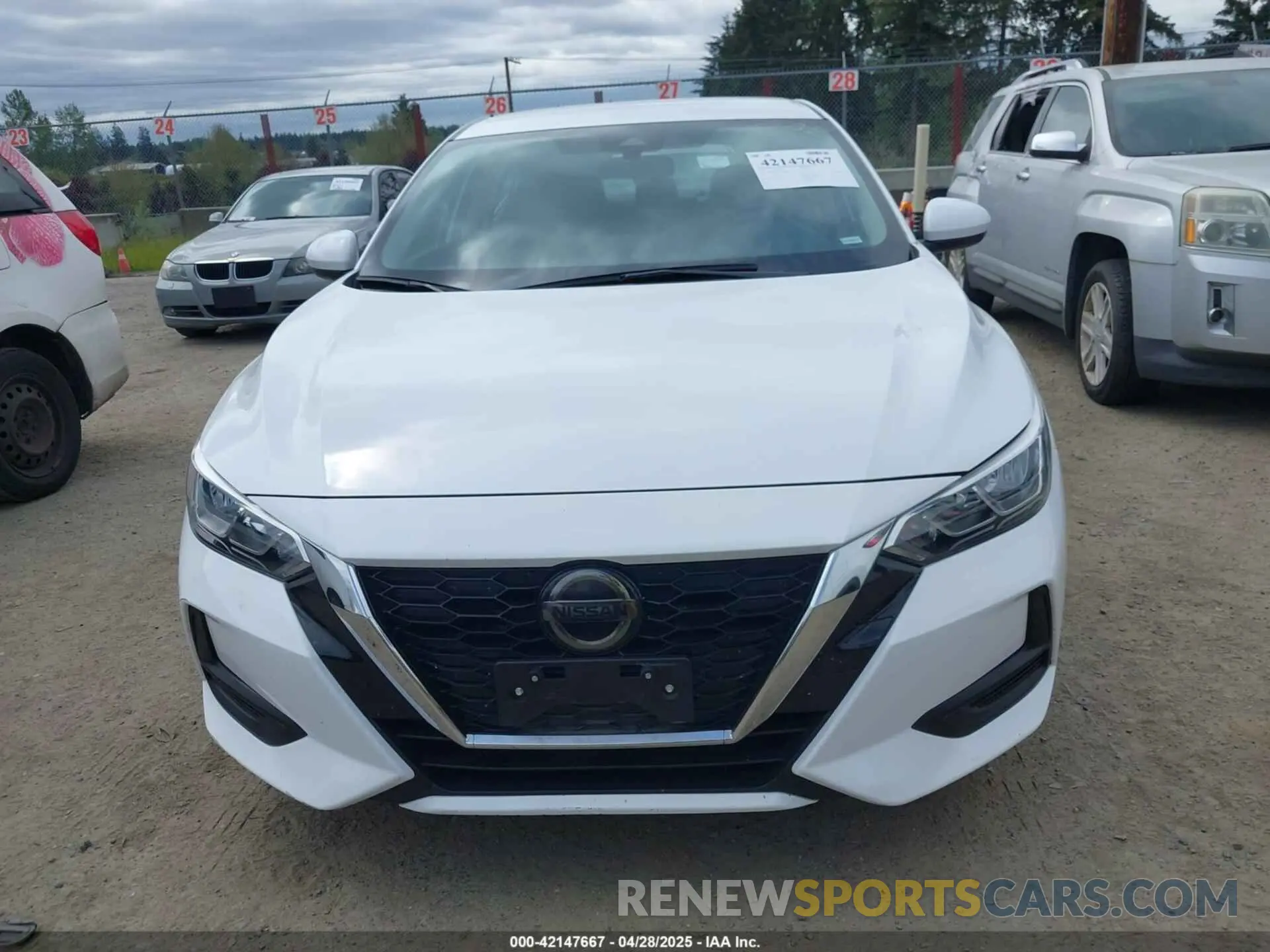 12 Photograph of a damaged car 3N1AB8CV9PY313037 NISSAN SENTRA 2023