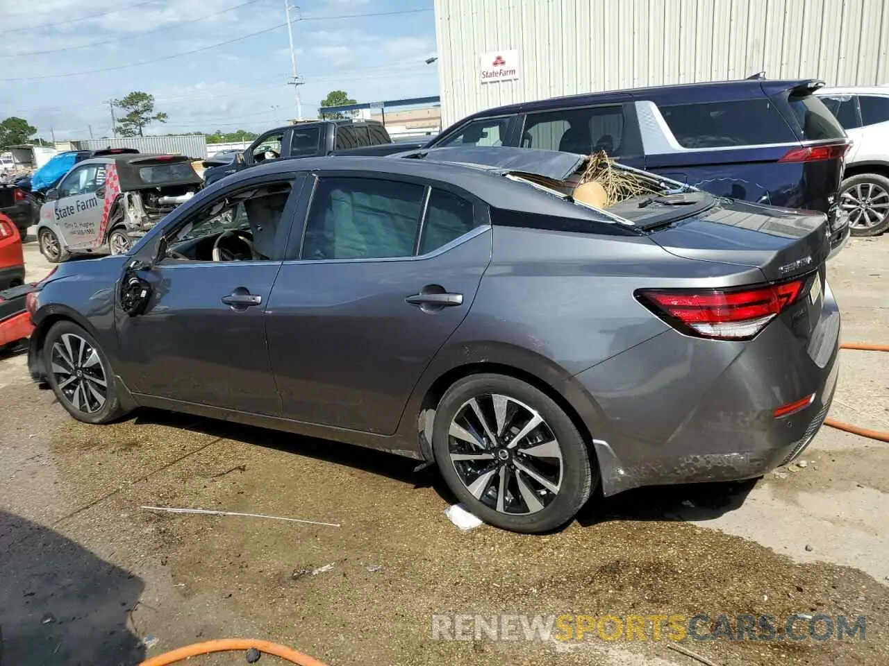 2 Photograph of a damaged car 3N1AB8CV9PY315368 NISSAN SENTRA 2023