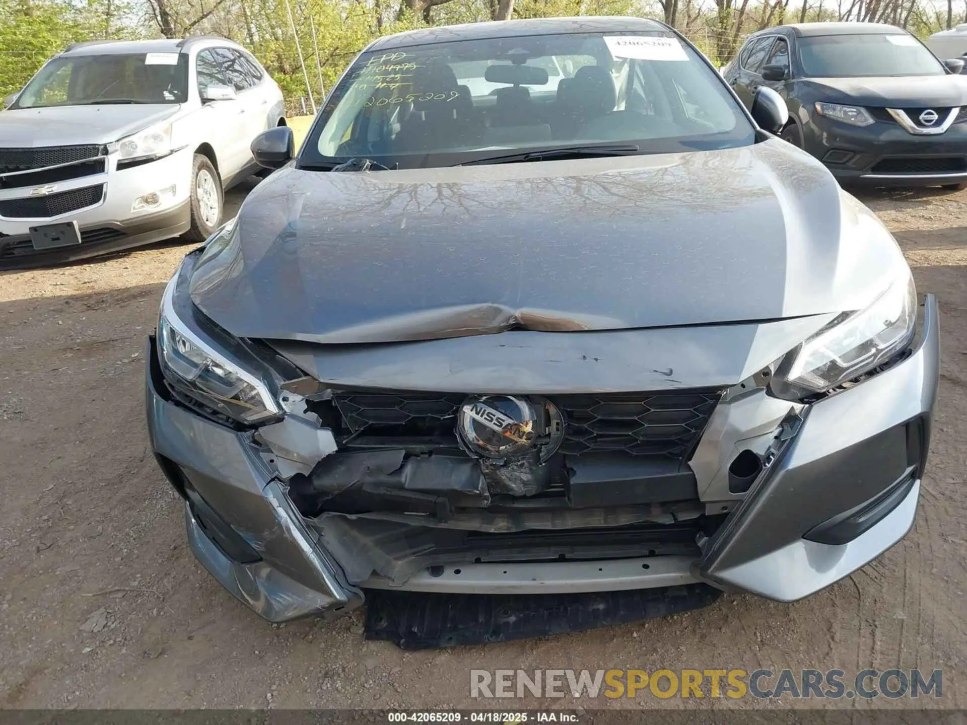 13 Фотография поврежденного автомобиля 3N1AB8CV9PY320909 NISSAN SENTRA 2023