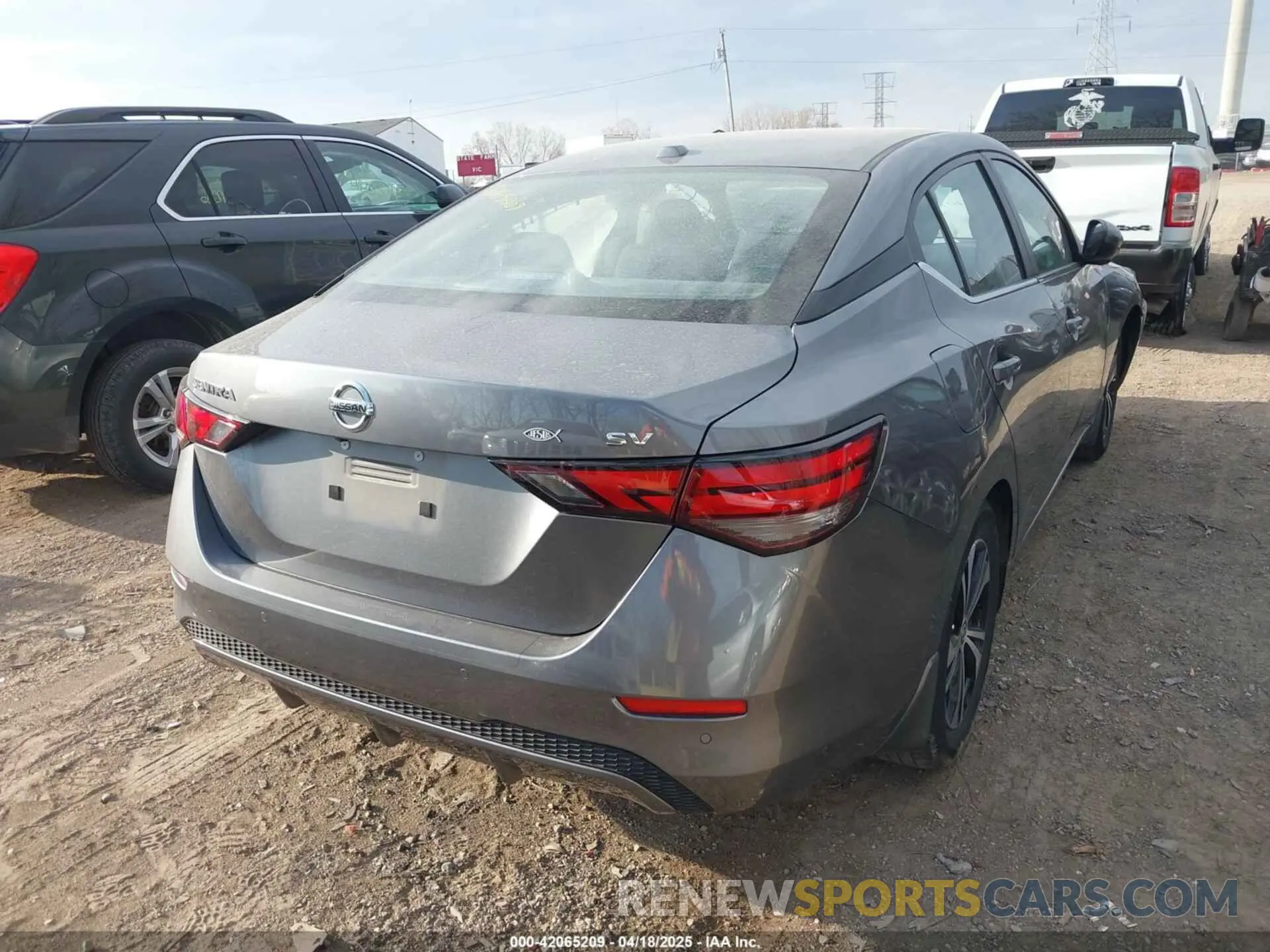 4 Фотография поврежденного автомобиля 3N1AB8CV9PY320909 NISSAN SENTRA 2023
