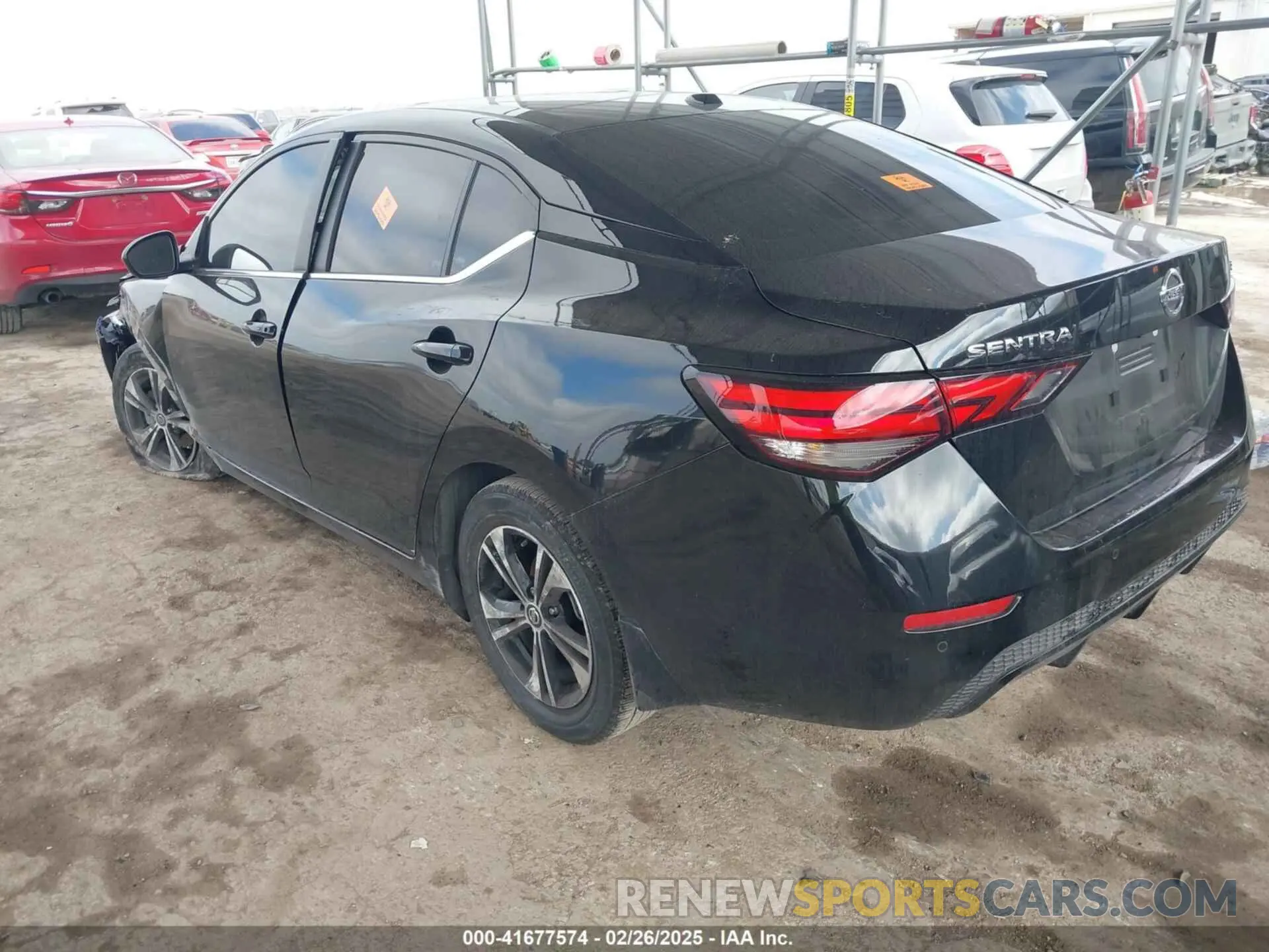 3 Фотография поврежденного автомобиля 3N1AB8CV9PY321848 NISSAN SENTRA 2023