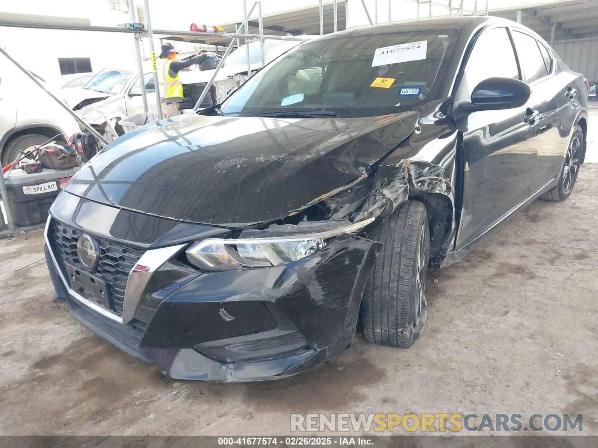 6 Фотография поврежденного автомобиля 3N1AB8CV9PY321848 NISSAN SENTRA 2023
