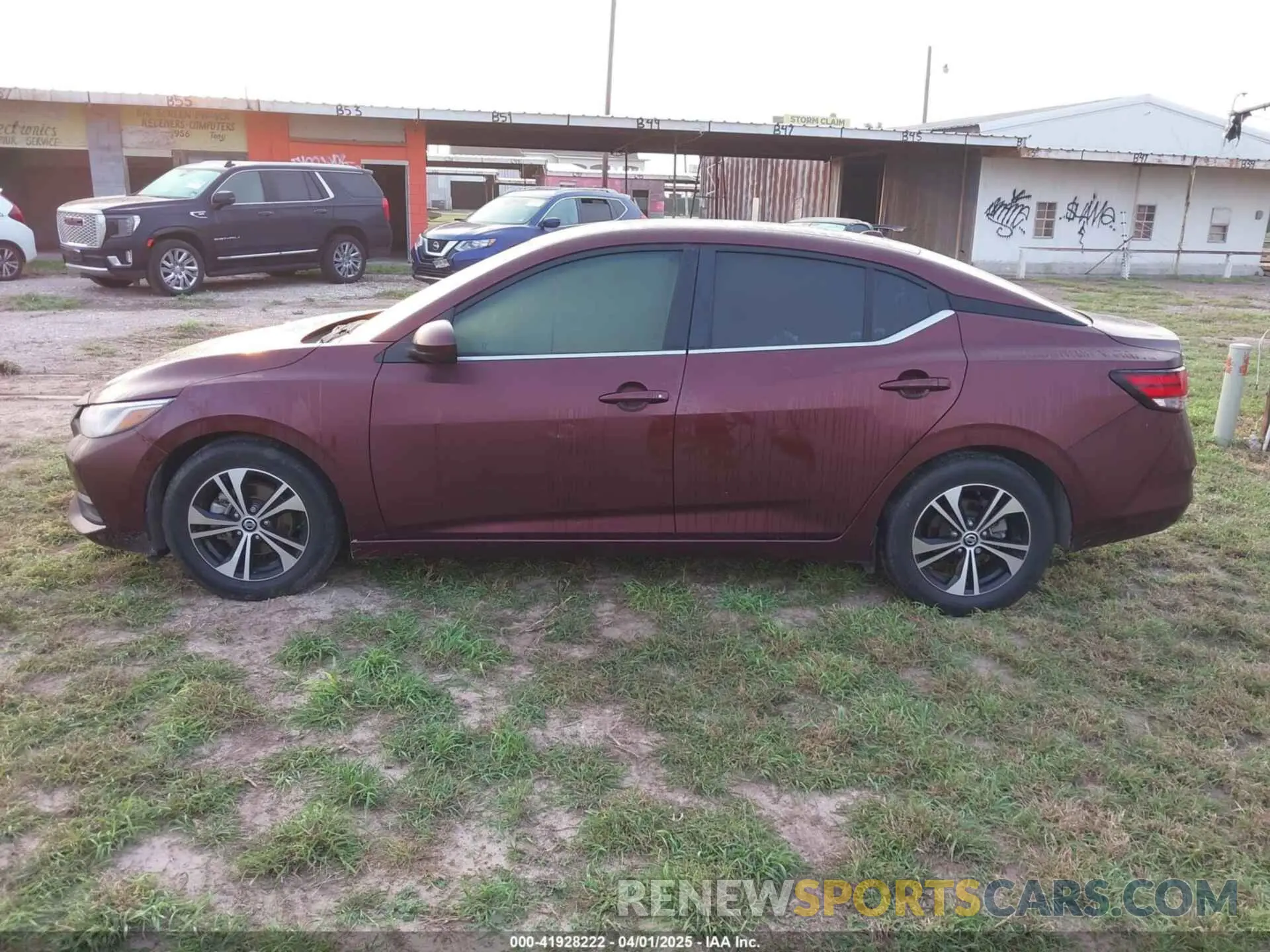 14 Photograph of a damaged car 3N1AB8CV9PY323969 NISSAN SENTRA 2023