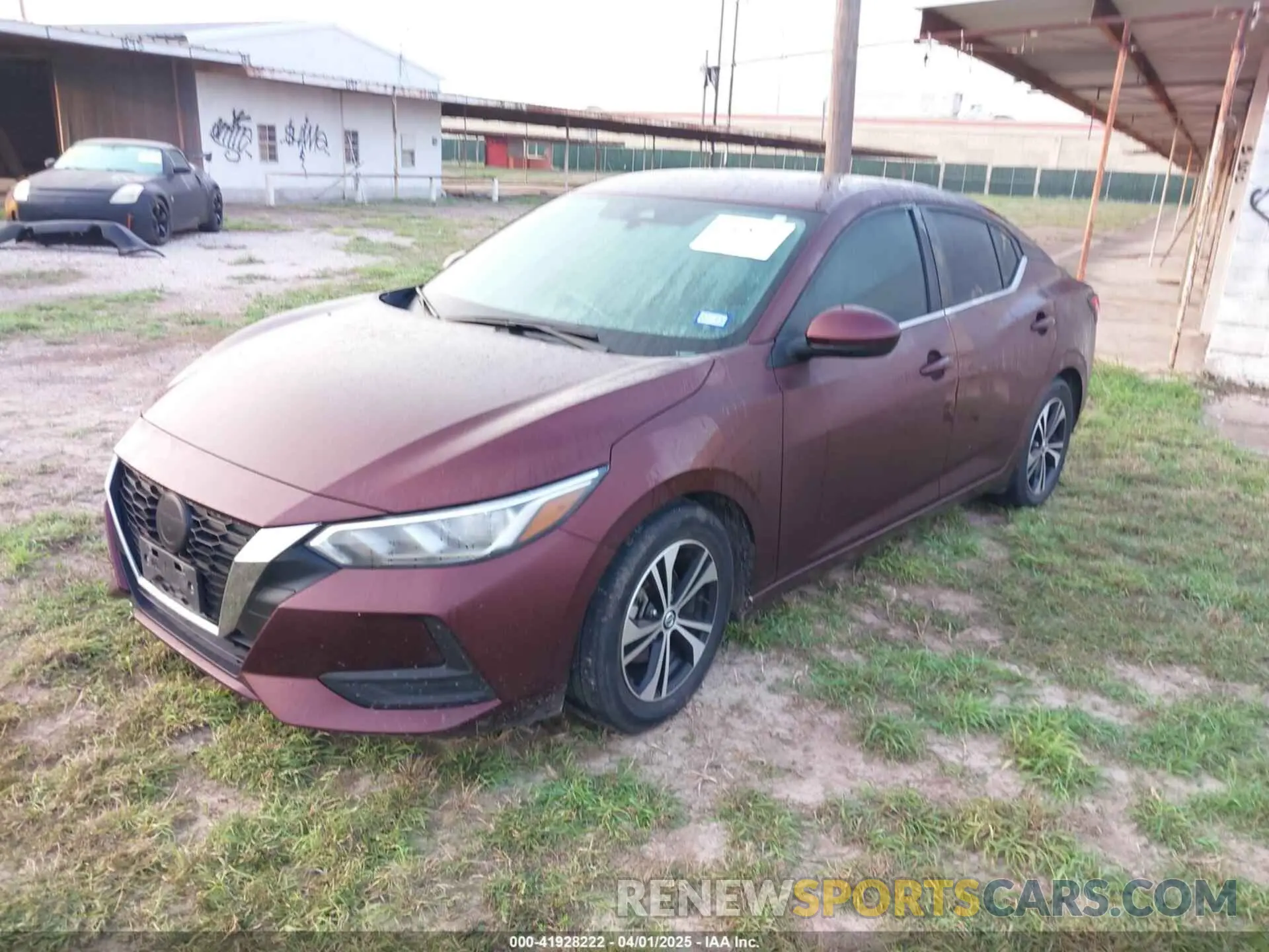 2 Photograph of a damaged car 3N1AB8CV9PY323969 NISSAN SENTRA 2023