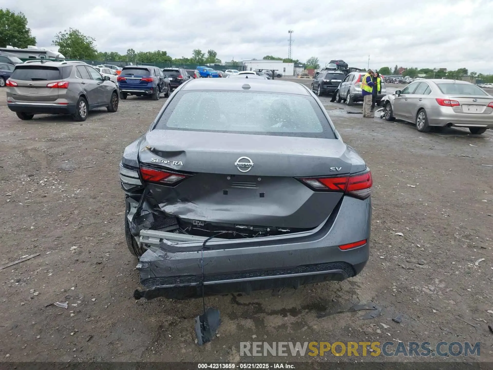 16 Photograph of a damaged car 3N1AB8CVXPY240857 NISSAN SENTRA 2023