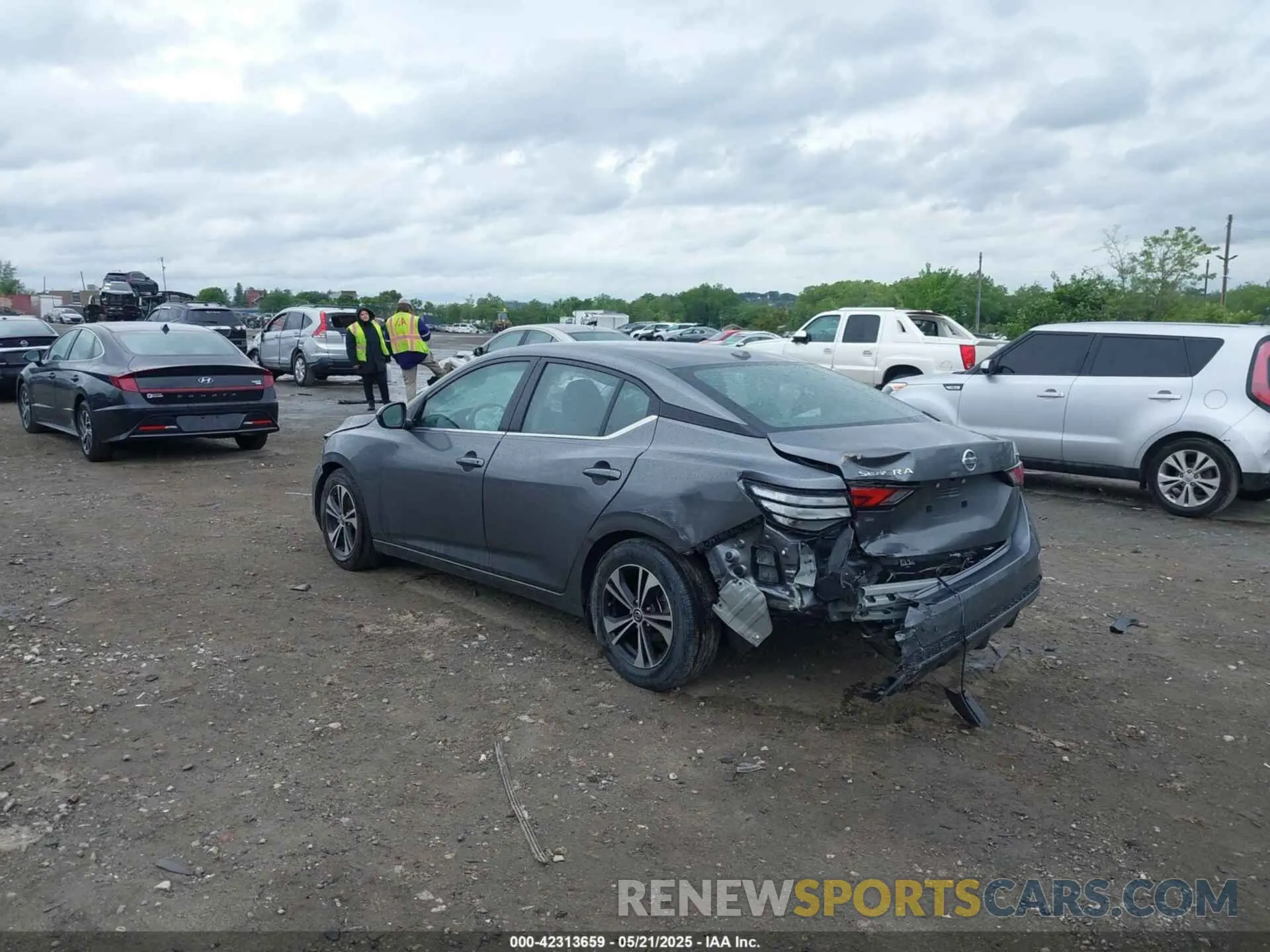 3 Photograph of a damaged car 3N1AB8CVXPY240857 NISSAN SENTRA 2023