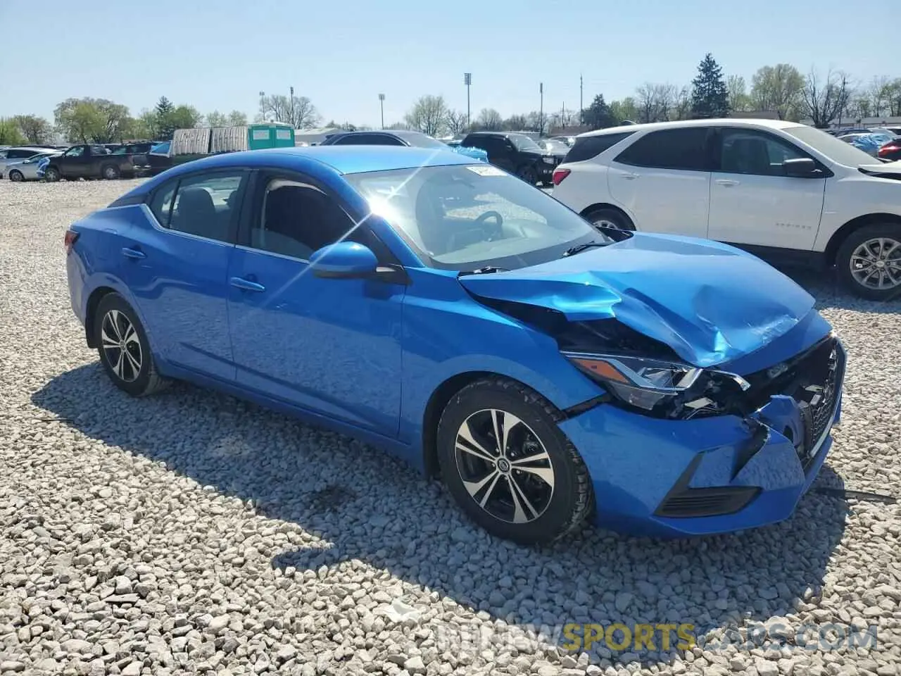 4 Фотография поврежденного автомобиля 3N1AB8CVXPY256797 NISSAN SENTRA 2023