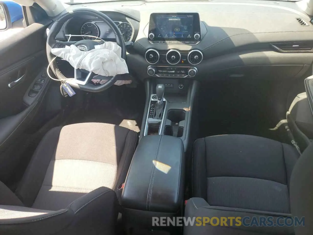 8 Фотография поврежденного автомобиля 3N1AB8CVXPY256797 NISSAN SENTRA 2023