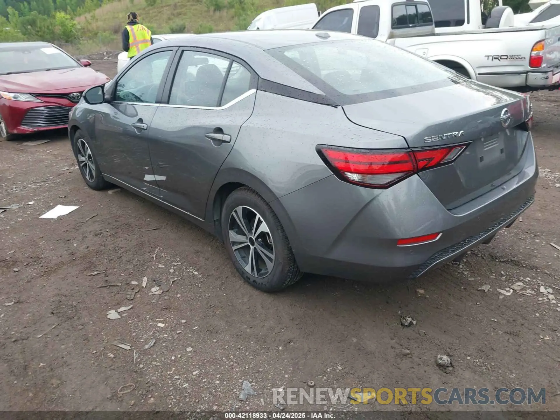 3 Фотография поврежденного автомобиля 3N1AB8CVXPY260882 NISSAN SENTRA 2023