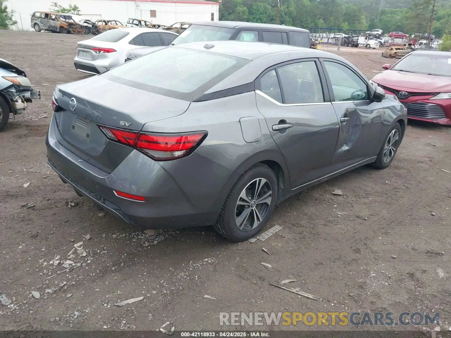 4 Фотография поврежденного автомобиля 3N1AB8CVXPY260882 NISSAN SENTRA 2023