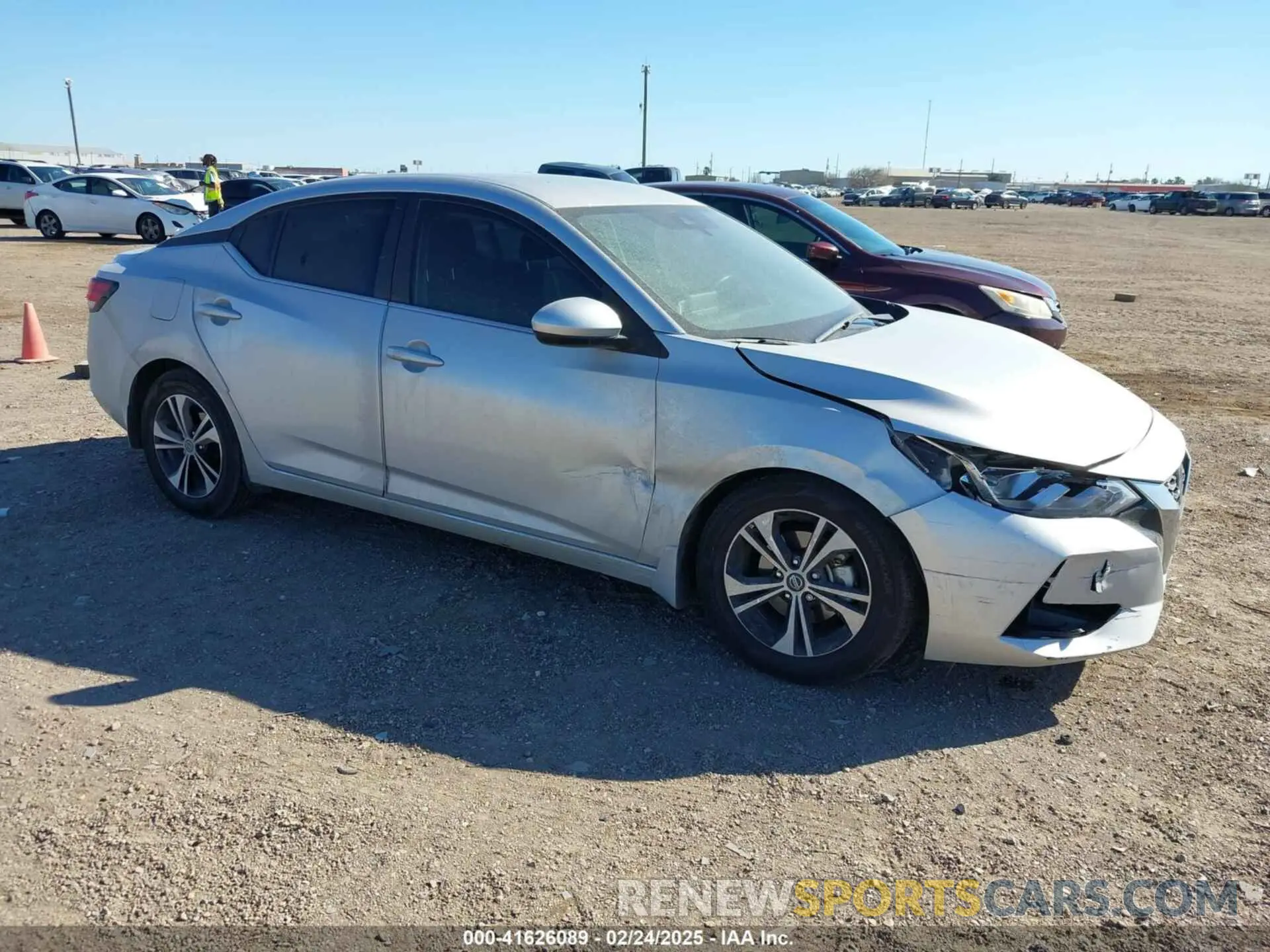 1 Фотография поврежденного автомобиля 3N1AB8CVXPY271168 NISSAN SENTRA 2023