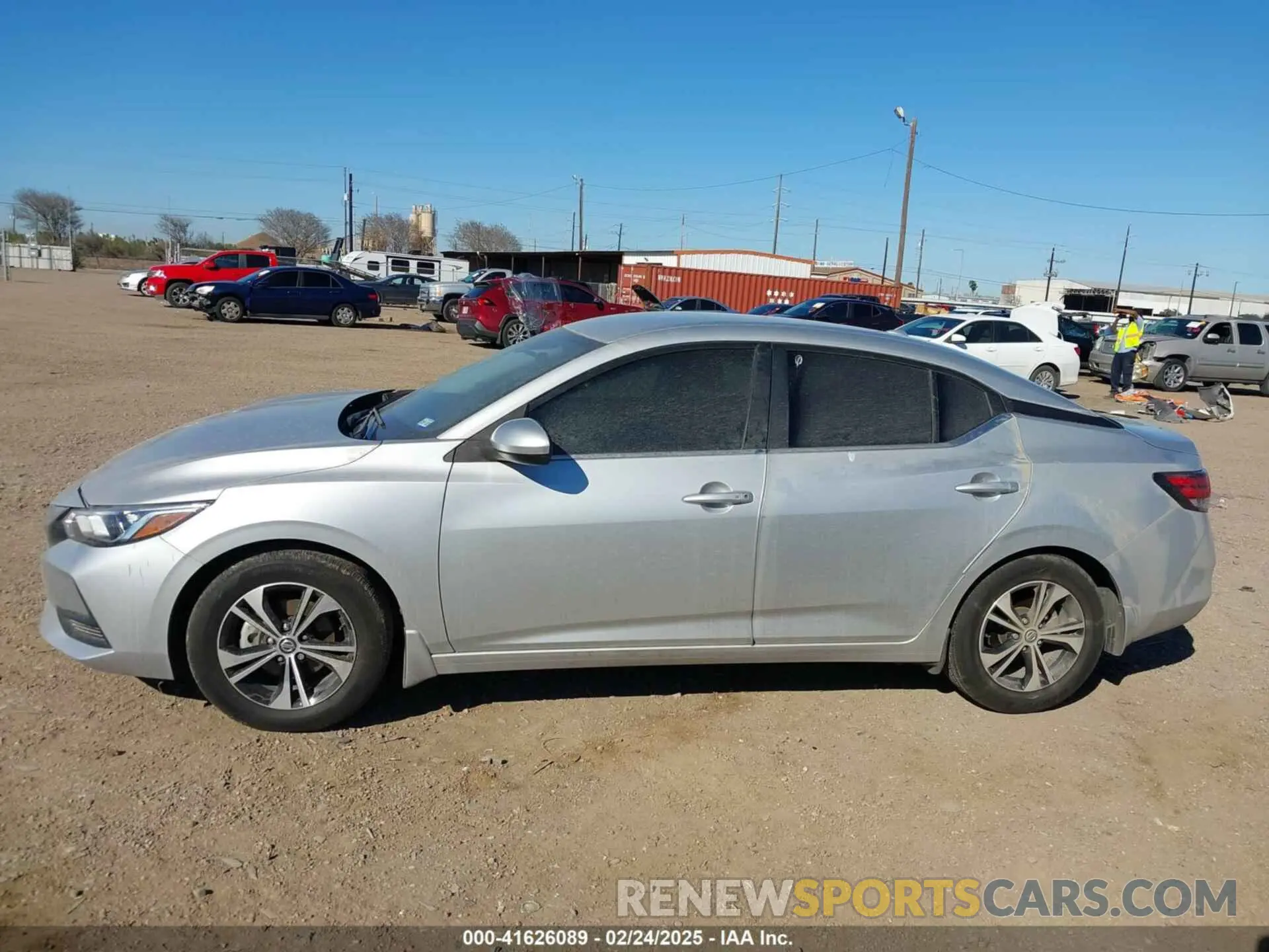 14 Фотография поврежденного автомобиля 3N1AB8CVXPY271168 NISSAN SENTRA 2023
