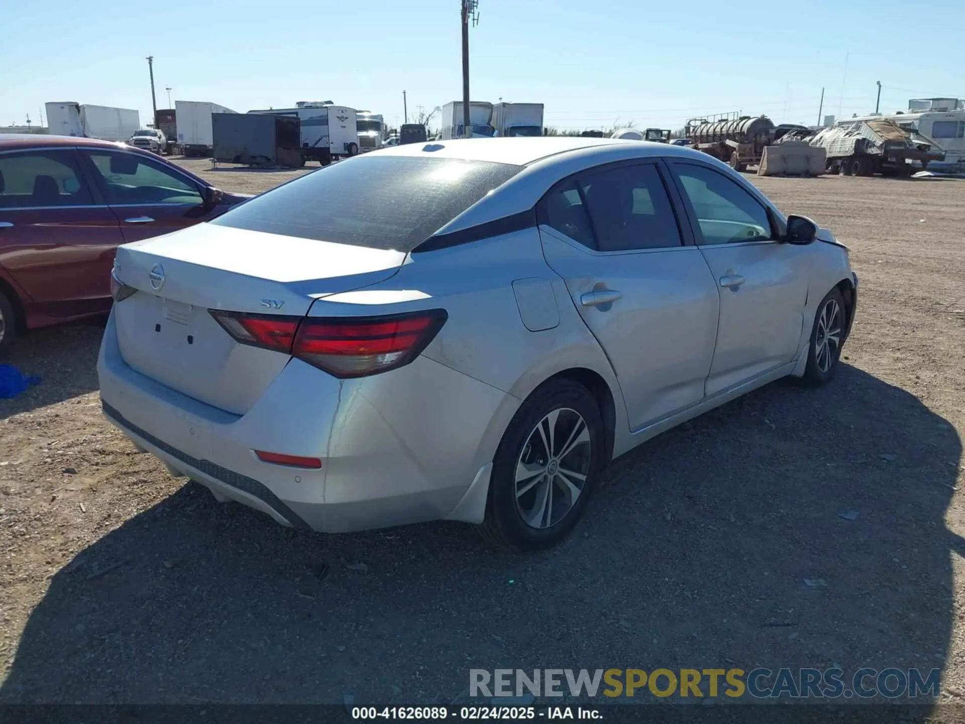 4 Фотография поврежденного автомобиля 3N1AB8CVXPY271168 NISSAN SENTRA 2023