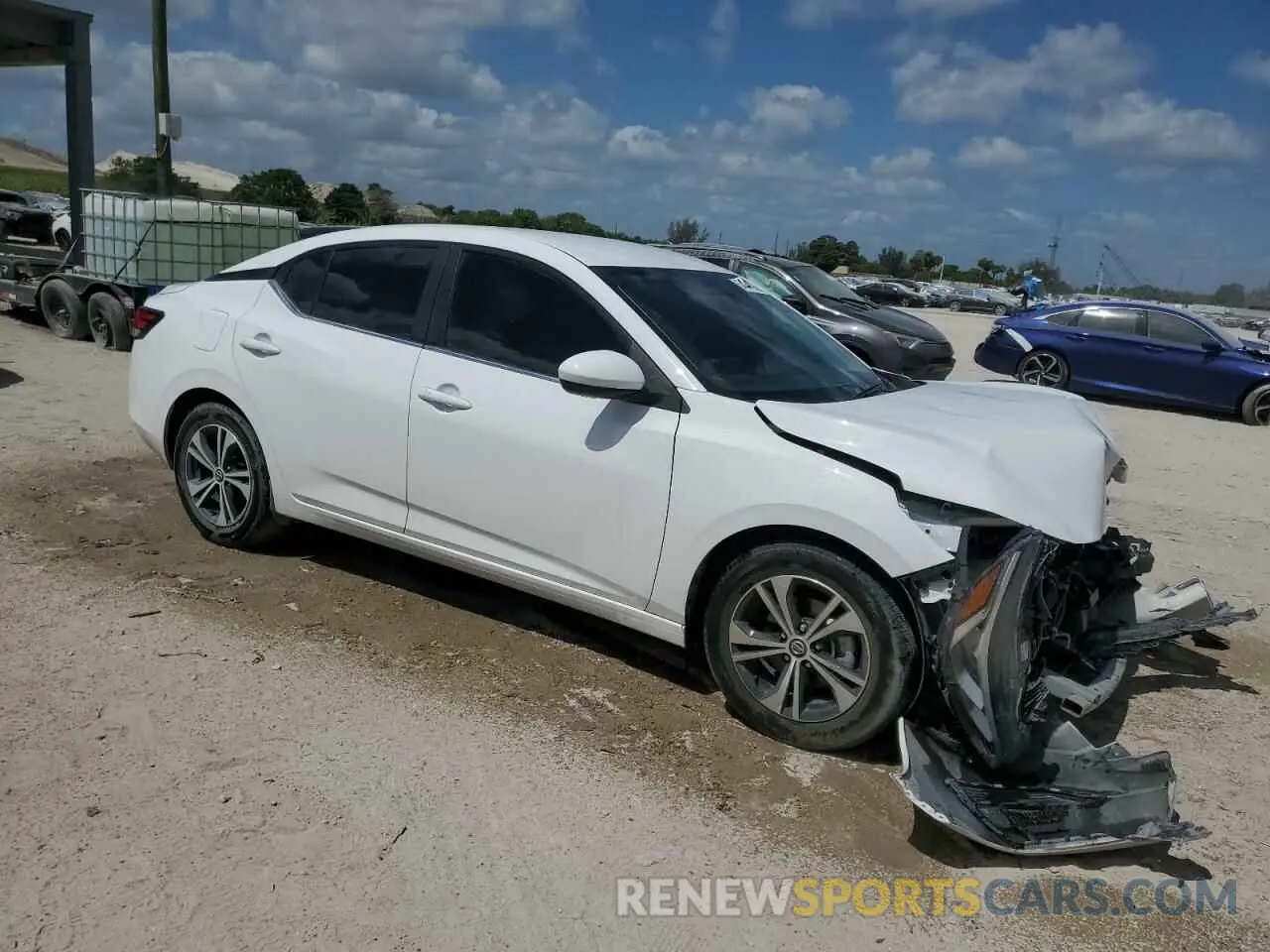 4 Photograph of a damaged car 3N1AB8CVXPY271932 NISSAN SENTRA 2023