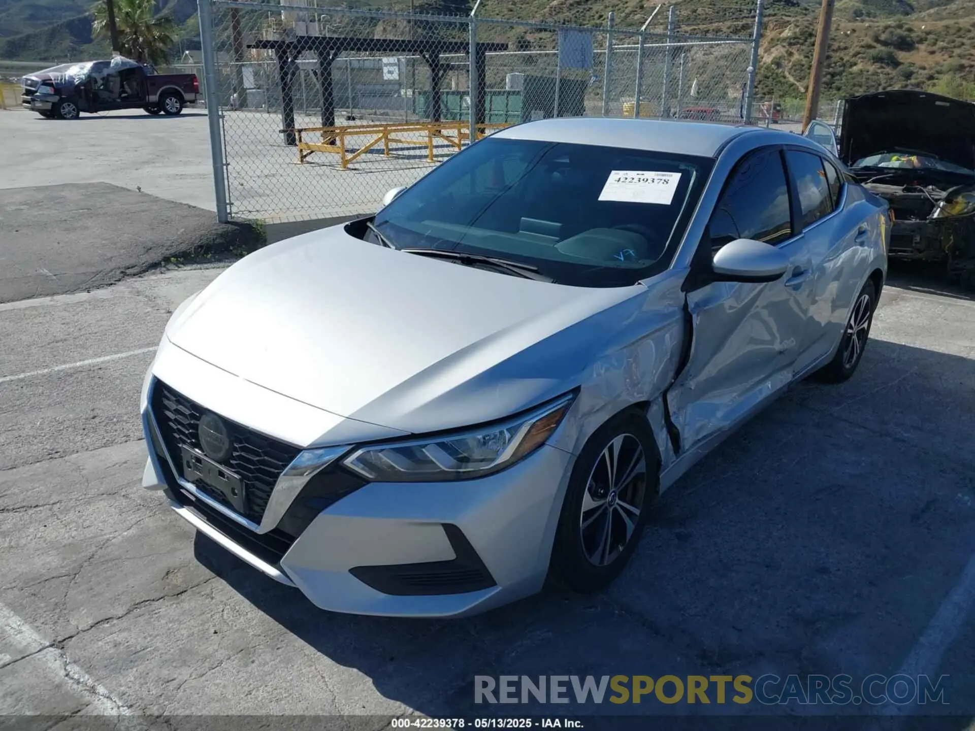 2 Photograph of a damaged car 3N1AB8CVXPY284504 NISSAN SENTRA 2023