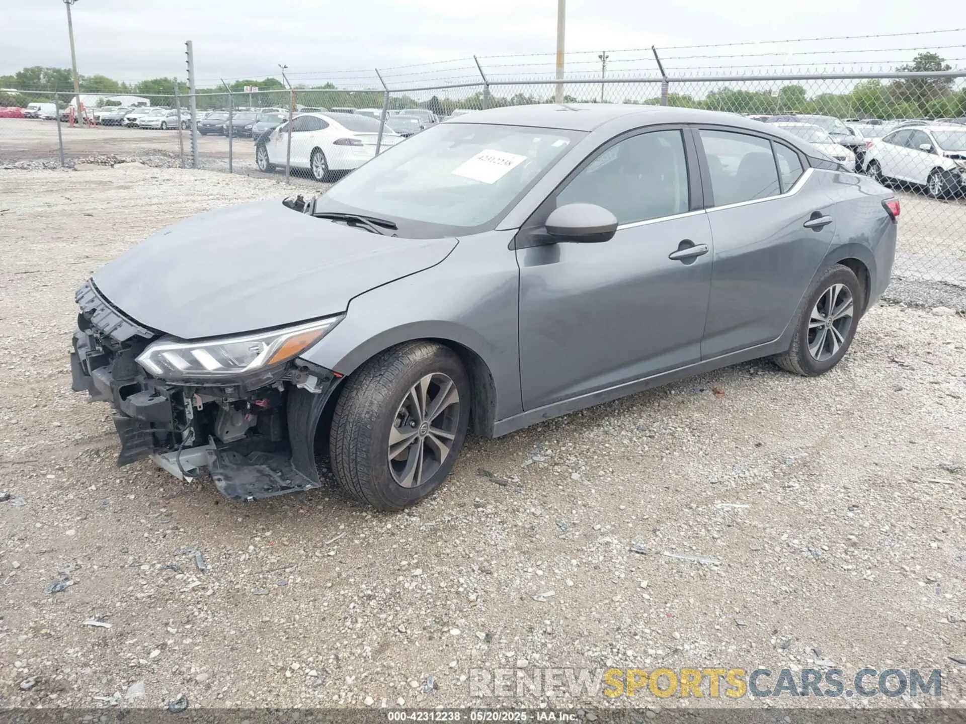 2 Фотография поврежденного автомобиля 3N1AB8CVXPY306422 NISSAN SENTRA 2023