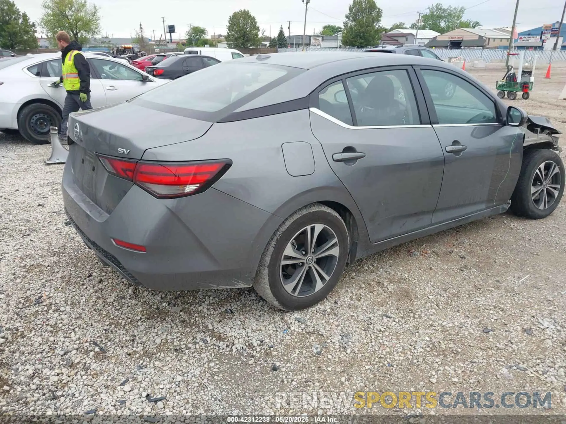 4 Фотография поврежденного автомобиля 3N1AB8CVXPY306422 NISSAN SENTRA 2023
