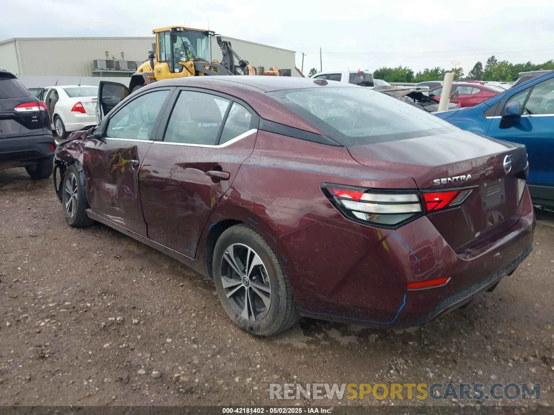 3 Photograph of a damaged car 3N1AB8CVXPY309563 NISSAN SENTRA 2023