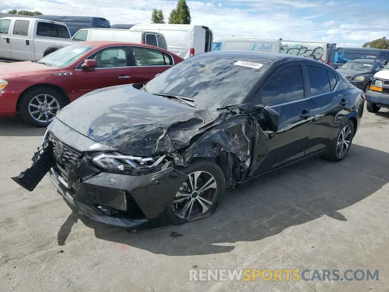 1 Фотография поврежденного автомобиля 3N1AB8CVXPY315671 NISSAN SENTRA 2023