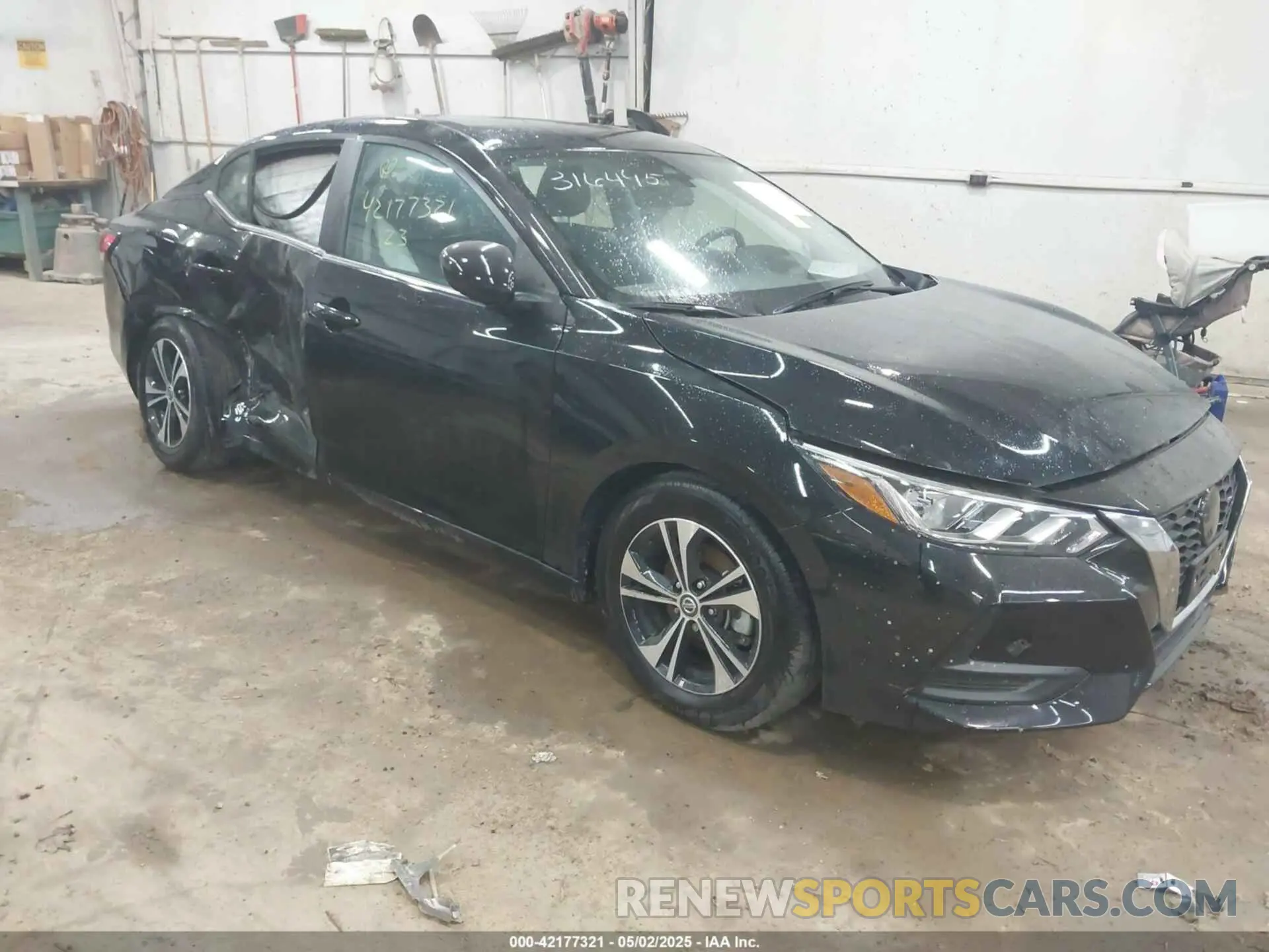 1 Photograph of a damaged car 3N1AB8CVXPY316495 NISSAN SENTRA 2023