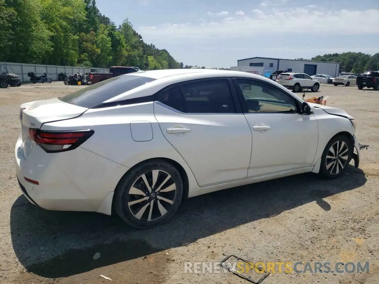 3 Фотография поврежденного автомобиля 3N1AB8CVXPY317047 NISSAN SENTRA 2023