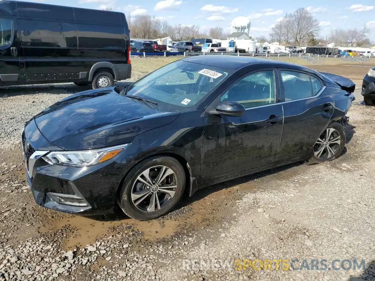 1 Photograph of a damaged car 3N1AB8CVXPY323625 NISSAN SENTRA 2023