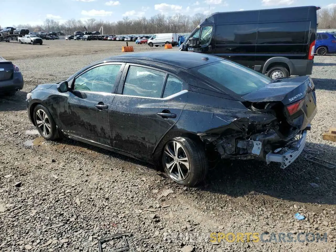 2 Photograph of a damaged car 3N1AB8CVXPY323625 NISSAN SENTRA 2023