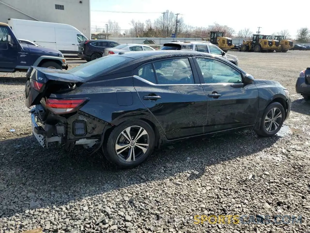 3 Photograph of a damaged car 3N1AB8CVXPY323625 NISSAN SENTRA 2023