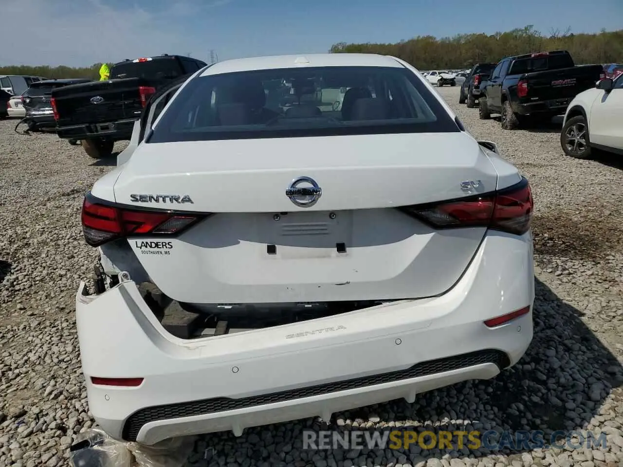 6 Photograph of a damaged car 3N1AB8CVXPY325214 NISSAN SENTRA 2023