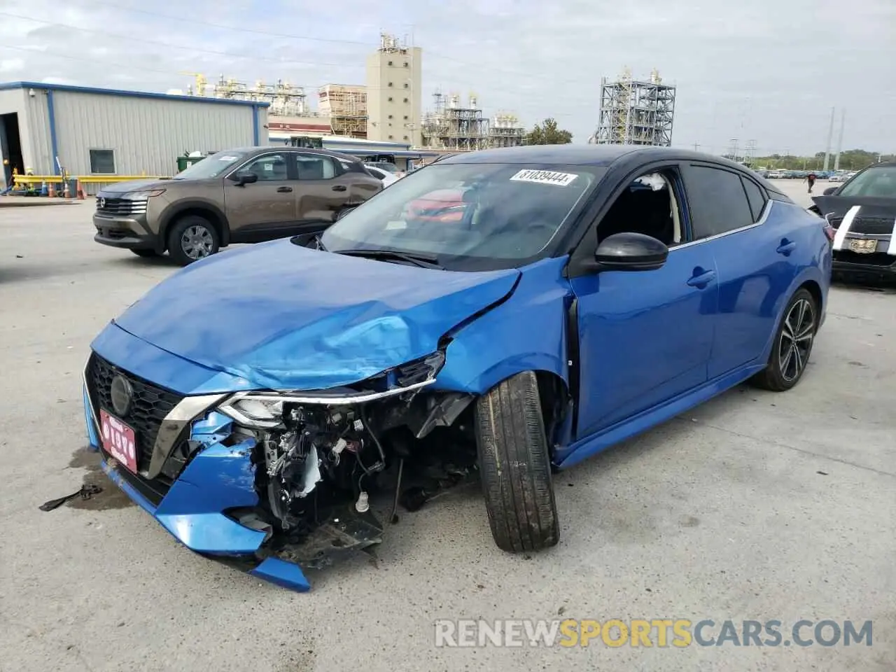 1 Photograph of a damaged car 3N1AB8DV0PY241840 NISSAN SENTRA 2023