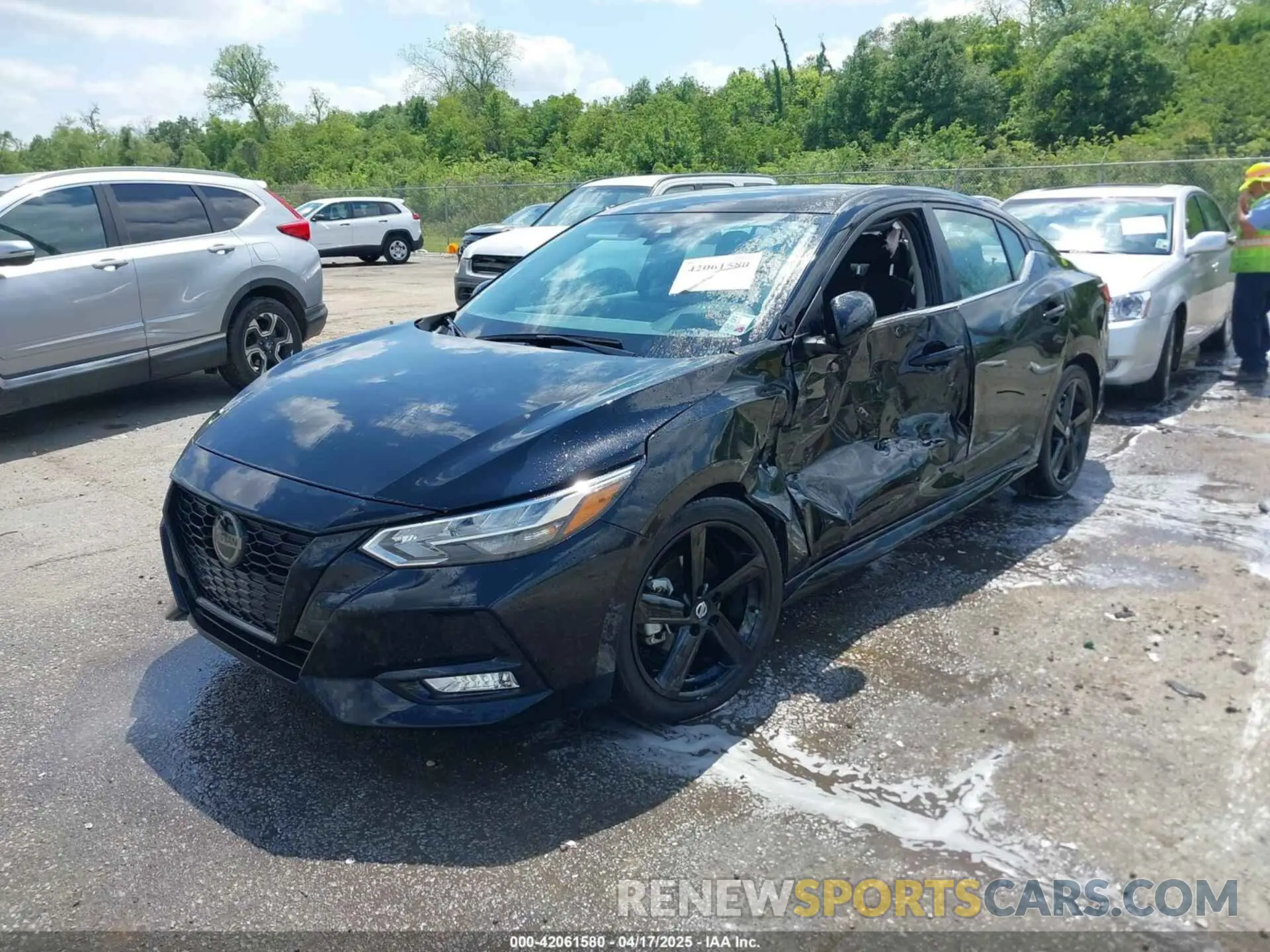 2 Фотография поврежденного автомобиля 3N1AB8DV0PY311756 NISSAN SENTRA 2023