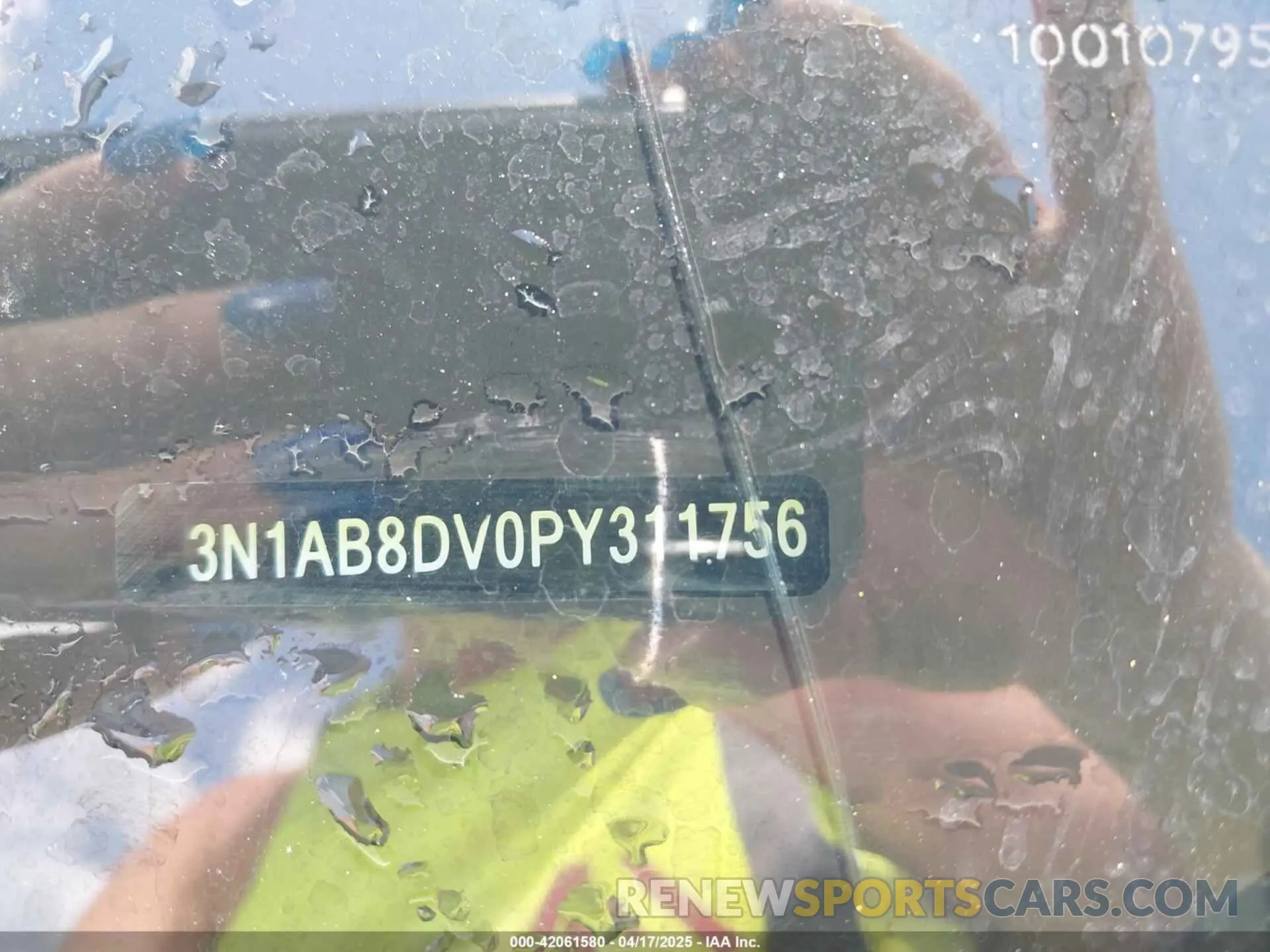 9 Фотография поврежденного автомобиля 3N1AB8DV0PY311756 NISSAN SENTRA 2023